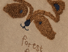 Name It weathered teak forest friend sweatbluse